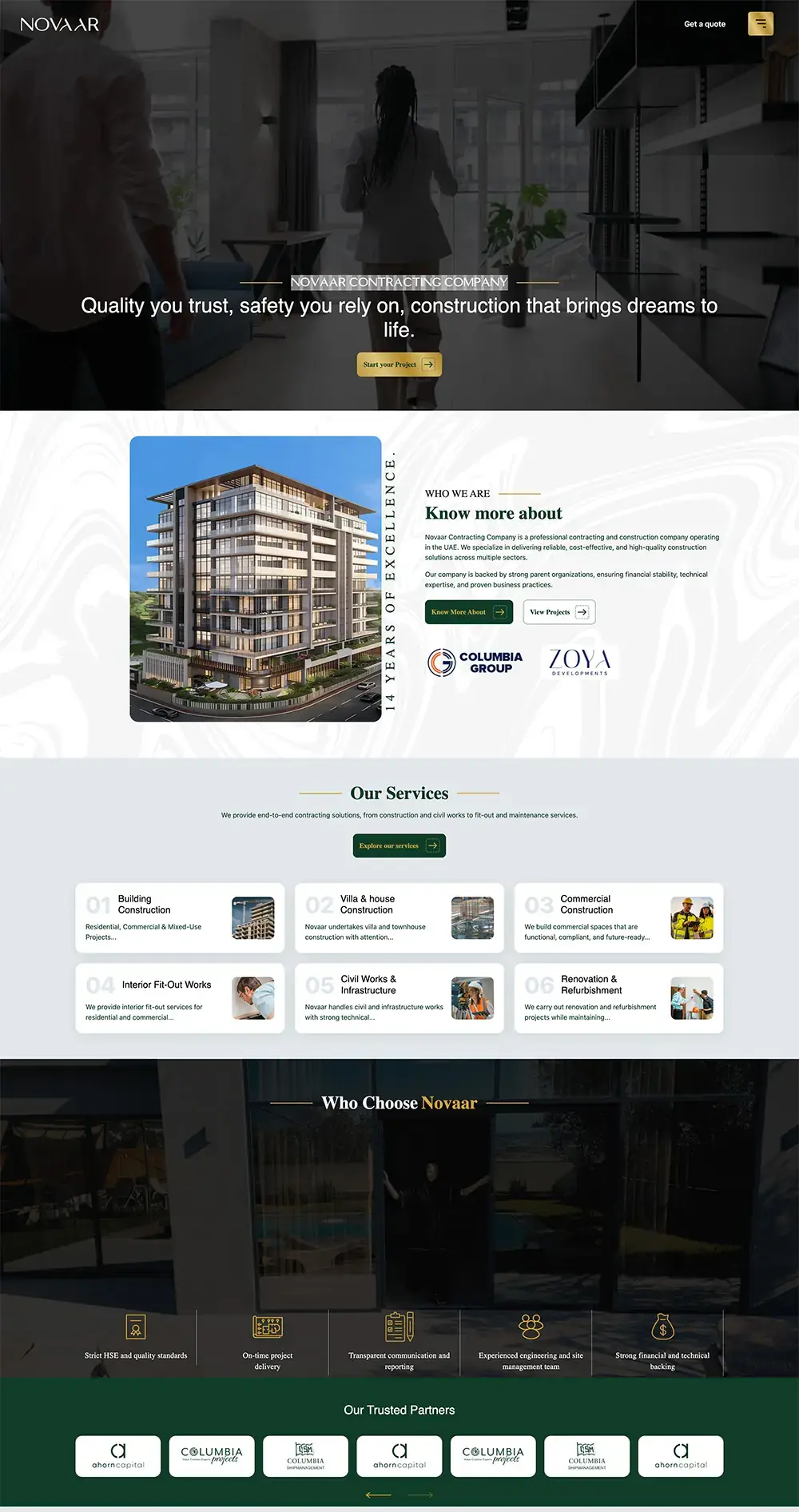 Novaar Contracting Company